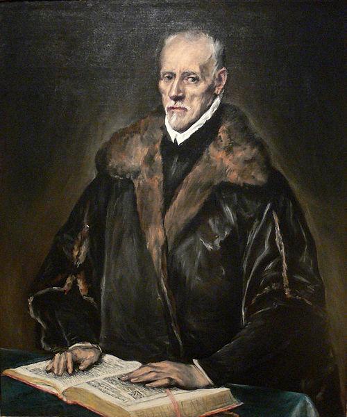 El Greco Portrait of Dr China oil painting art